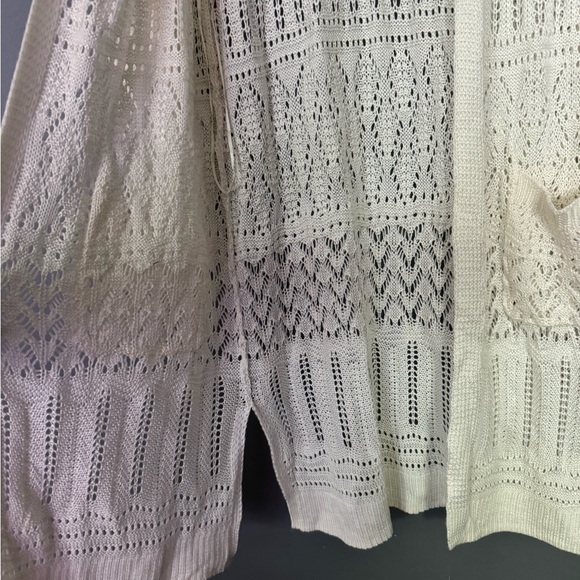 SO Cream Crochet Long Cardigan - Picture 6 of 7